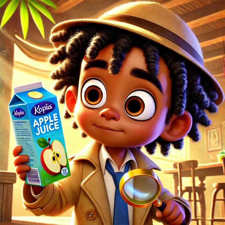 Jah Jah’s Case #1: The Apple Juice Mystery